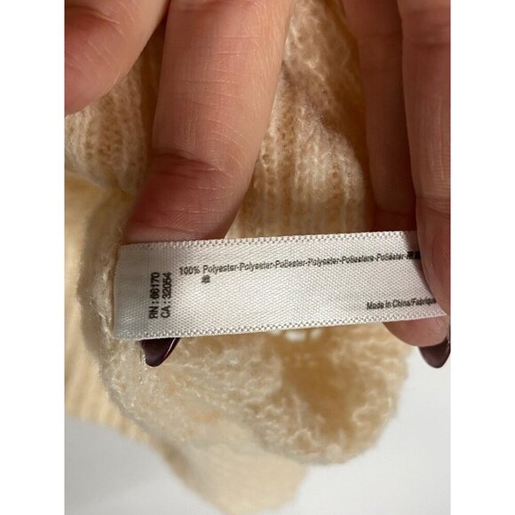 Anthropologie Maeve Peachy Blush Scalloped Knit Sweater Vest-size OS - Picture 6 of 11